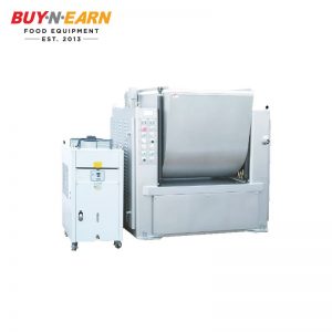 HORIZONTAL MIXER WITH COOLING WATER SYSTEM